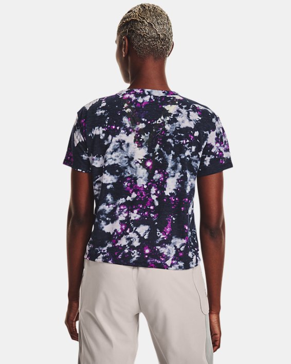 Women's UA Run Trail T-Shirt in Purple image number 1